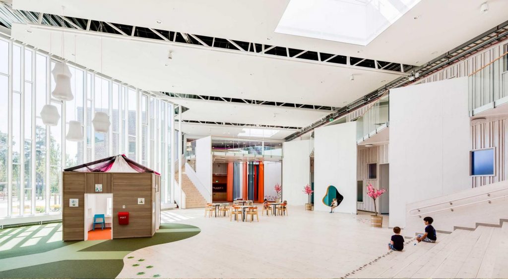 幼兒園室內(nèi)大廳設(shè)計主要區(qū)域有哪些？